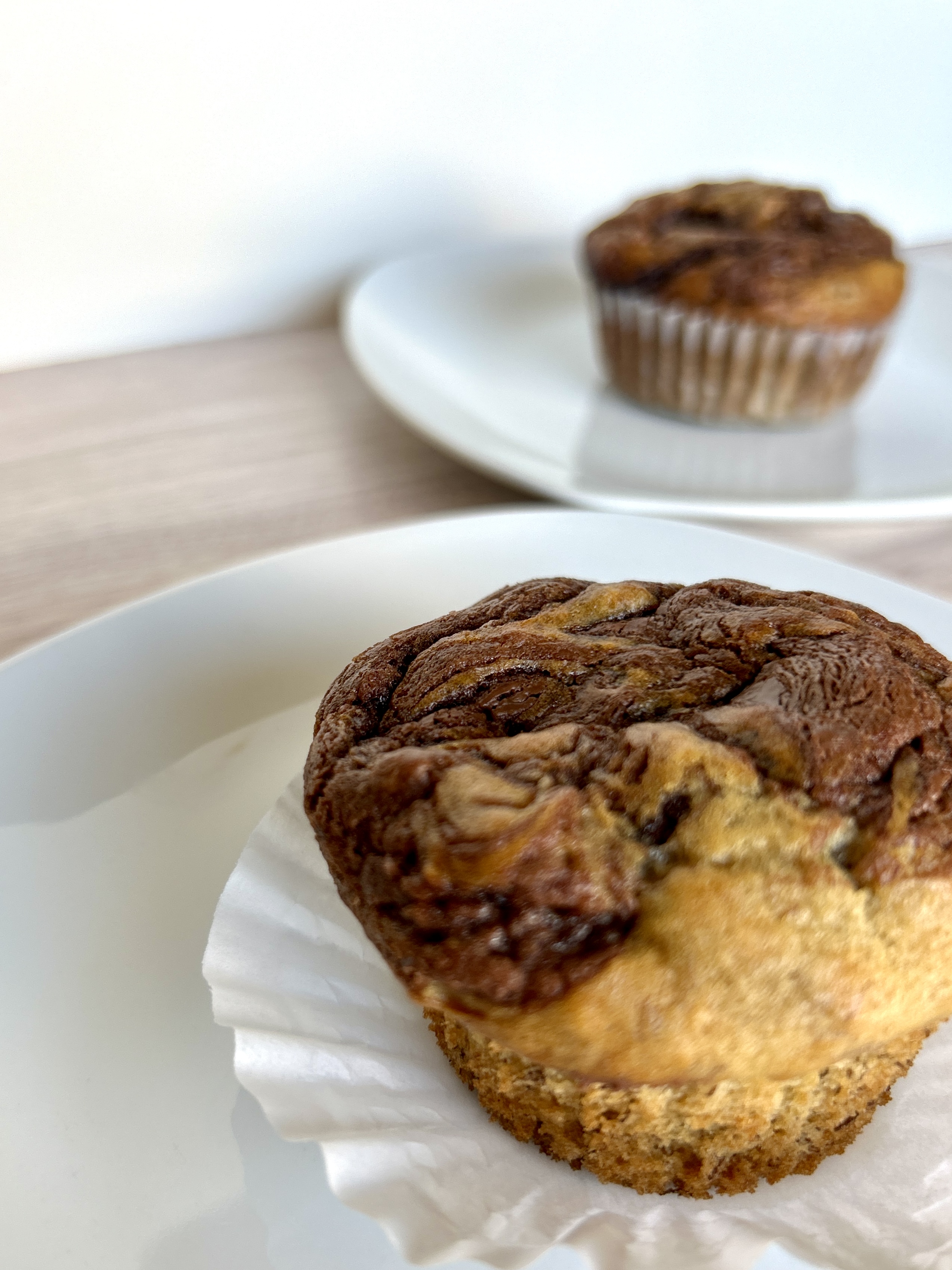 Banana Nutella Muffins